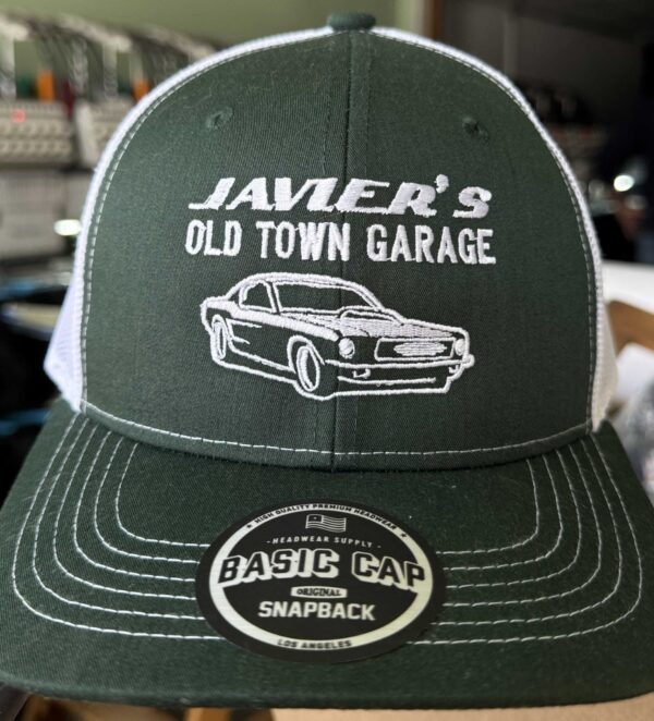 old town garage embroidered hat